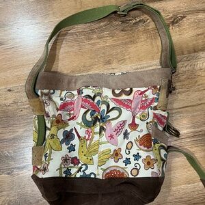 Lucky Brand Hobo Bag Humming Bird